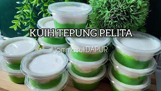 KUIH TEPUNG PELITA MODEN TANPA KUKUS