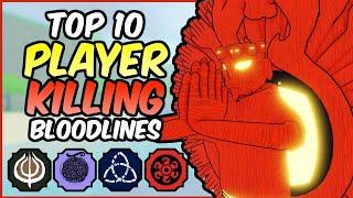 Top 10 BEST Bloodlines for PVP in Shindo Life! | Shindo Life Bloodline Tier List