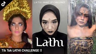 TIKTOK LATHI MAKE UP CHALLENGE || #LATHICHALLENGE