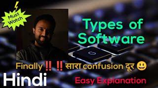 Types of Software in hindi | Types of Computer software