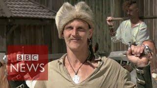 The warrior Cossacks of Ukraine - BBC News