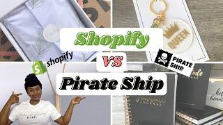 Does Pirate Ship Really Save You Money on Shipping? Is It Worth It? Shopify Shipping VS Pirate Ship!