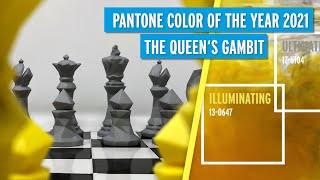 Pantone Color of the Year 2021: The Queen's Gambit in Ultimate Gray and Illuminating | DyeMansion