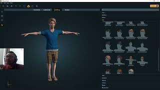 How to create 3D character using Mixamo Fuse and how to rig and animate it online on Mixamo Website