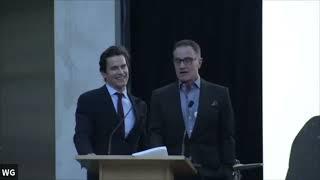 Matt Bomer & Tim DeKay Remember Willie Garson At His Memorial (Nov 13, 2021)