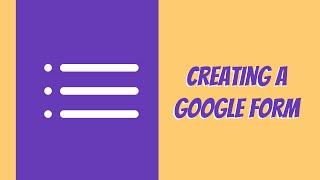 How to Create a Google Form