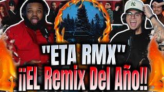 REACCIÓN a "ETA Remix" Roa Hizo El Remix Del Año!! (Luar La L,De La Rose,OmarCourtz y Yan Block)