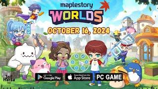 Preview MapleStory Worlds release on October 16, 2024 like Roblox?