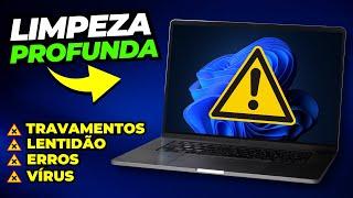 PC ou Notebook Lento, Travando ou com Vírus? FAÇA uma LIMPEZA COMPLETA no Windows 10/11 [GRÁTIS]