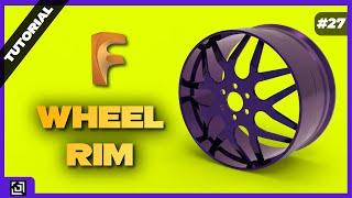 How to design a Wheel Rim? | Fusion 360 Tutorial [2021] | ItsmadeEZy