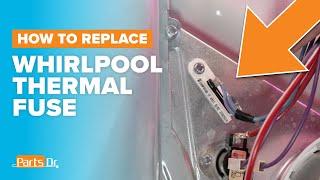 Dryer Not Heating?! How to replace Thermal Fuse part #  WP3392519 Whirlpool Kenmore Amana Dryer