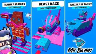 PLAY 8 NEW MRBEAST WORKSHOP PARKOUR MAPS IN STUMBLE GUYS