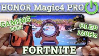 HONOR Magic4 Pro - FORTNITE | Gaming TEST ⭐| AMAZING OLED 120Hz | $1000 Phone vs GAMES!