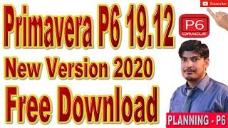 How to  Download Primavera P6  19.12 Software new version 2020. | Planning - P6 | Get Primavera P6 |