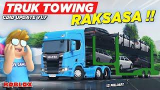 NYOBAIN TRUK TOWING RAKSASA TERMAHAL ANGKUT MOBIL BARU !! ROLEPLAY CDID UPDATE V1.7 - Roblox