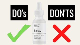 How To Use The Ordinary Niacinamide 10% + Zinc 1%