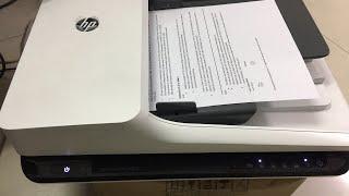 How to fix HP ScanJet Pro 2500 f1 Scan has black EP01