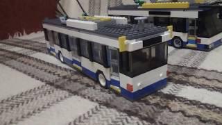 LEGO САМОДЕЛКА ТРОЛЛЕЙБУС БТЗ 5276 04 И МОЙ ПРОЕКТ МОДЕРНИЗАЦИИ ЗИУ 9 (#235)