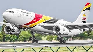 ️ VERY BUSY Plane Spotting at Brussels Airport  Close Up Plane Takeoffs & Landings  [BRU/EBBR]