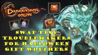 Drakensang Online | SWAP ​Tiny Troublemakers for HALLOWEENS GIFT VOUCHERS​ | #drakensangonline