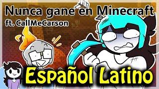 Traté de ganar Minecraft con CallMeCarson / Jaiden Animations [Español Latino]