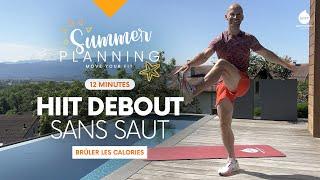 12min - HIIT DEBOUT SANS SAUT ️ Brûler les calories - Alexandre Mallier - Move Your Fit