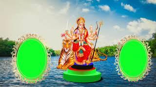 HD durga puja green screen video effects ||Navratri green screen video effects HD background (2019)