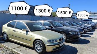 свежий завоз авто из Германии я в шоке от цен, по 1100 евро