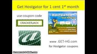 Hostgator Coupon Code 2014: Get Hostgator 1 Cent 1st Month