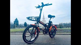 Электровелосипед Kugoo V1 MAX - обзор, тест-драйв, замер максималки, разбор.