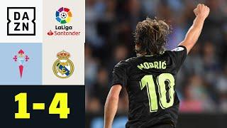 Modric zaubert, Hazard verschießt Elfer: Celta Vigo - Real Madrid 1:4 | LaLiga | DAZN  Highlights