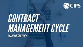 The CIPS Contract Management Cycle | CIPS