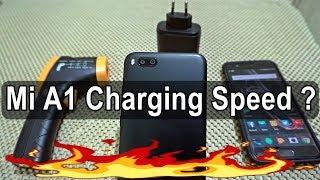 Mi A1 Charging Speed Time Test : Fast Charging & Heating ?