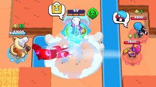 1000 IQ MAISIE GADGET BAITING TROLL 10 IQ SUPER  Brawl Stars 2023 Funny Moments, Wins, Fails ep1117