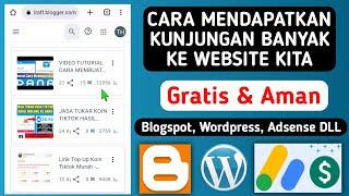 Pasti Berhasil! Cara Menambah Traffic Blog Gratis Dan Cepat