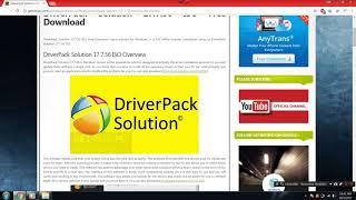 How To Install DriverPack Solution 17.7.56 Without Errors