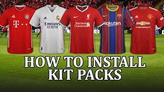 Football Manager 2021 - How to install match kits and get real team shirts in fm21