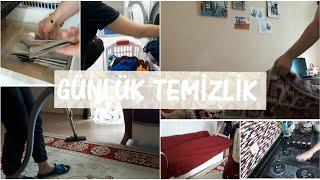 YİNE GÜNLERDEN TEMİZLİK | HIZLANDIRILMIŞ TEMİZLİK VİDEOSU #temizlik #vlog #günlük #evtemizliği