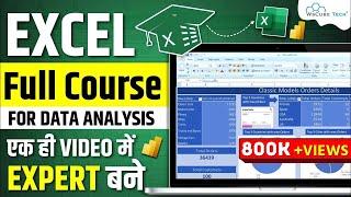 Excel Full Course for Data Analysis with Projects [ 2 Hours] | Excel Tutorial 2024