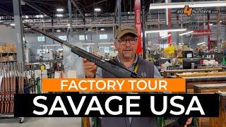 Savage Factory Tour - Journalisten besuchen das Savage Werk in Westfield (Massachusetts)