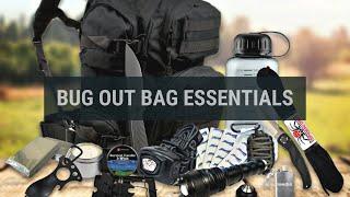 Bug out bag essentials, backpack kit, items & survival food