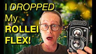 I Dropped A 70 Year Old Camera On CONCRETE!