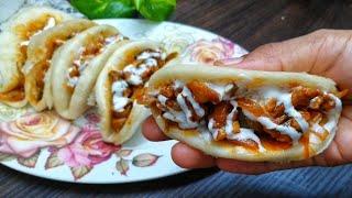 ആവിയിൽ വേവിച്ച കുഞ്ഞൻ ബൺസ്||Chicken Bao buns with chilli chicken fillings