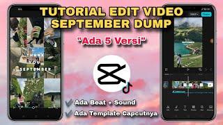 Tutorial Edit Video SEPTEMBER DUMP AESTHETIC 2024