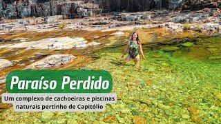 CAPITÓLIO MG| Paraiso perdido - um complexo de cachoeiras, poços e piscinas naturais surpreendentes.