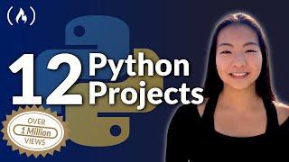 12 Beginner Python Projects - Coding Course