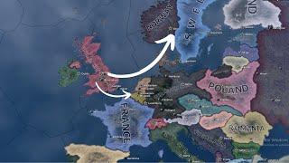 WHAT IF UK INVADED BENELUX AND NORDIC COUNTRIES IN WW2 /HOI4 TIMELAPSE