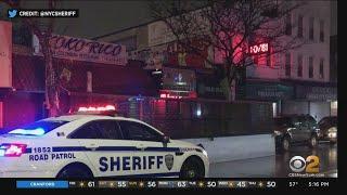 Sherriff's Deputies Close Illegal Club In Corona, Queens