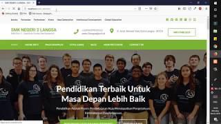 Membangun Website Sekolah Dengan CMS Wordpress