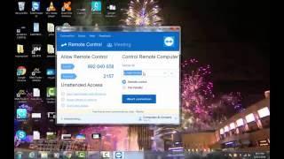 Teamviewer remote Desktop Connection Using teamviewer to control another computer